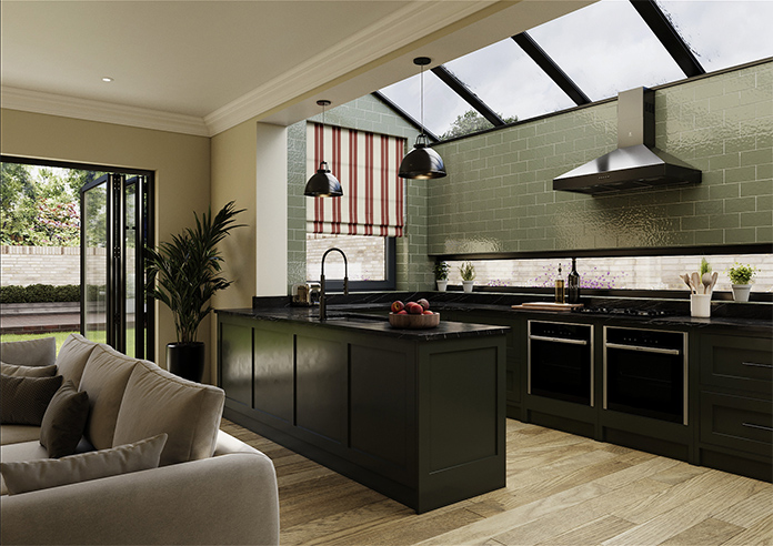 The British Stripe Co. Edward, Highlands No.2 - Roman Blind - Image 6